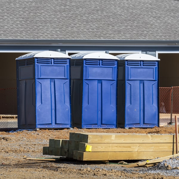 how do you ensure the portable restrooms are secure and safe from vandalism during an event in Colburn Wisconsin